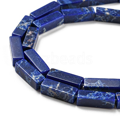 Synthetic Imperial Jasper Dyed Beads Strands G-D077-C01-06-1