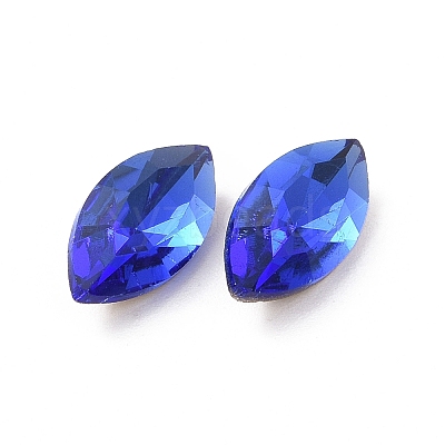 Glass Rhinestone Cabochons GGLA-P002-03A-06-1