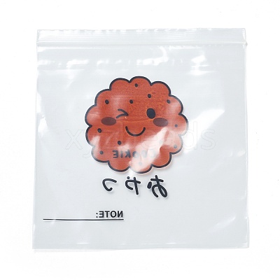 Rectangle Plastic Zip Top Candy Bag OPP-M004-02B-1