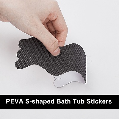 PEVA S-shaped Bath Tub Stickers KY-GF0001-03B-1