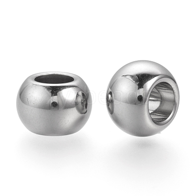 Tarnish Resistant 201 Stainless Steel Beads X-STAS-S072-16-1