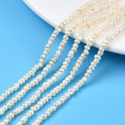 Natural Cultured Freshwater Pearl Beads Strand PEAR-N015-03B-1
