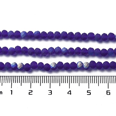 Transparent Glass Beads Strands X1-EGLA-A034-T4mm-MB06-1