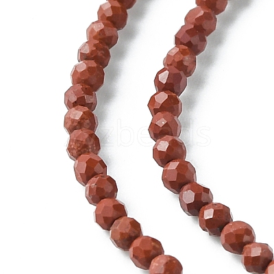Natural Red Jasper Beads Strands G-F748-H01-01-1