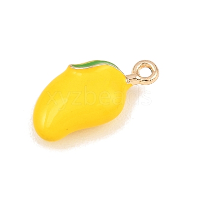 Fruit Alloy Enamel Pendants LS-ENAM-P264-02I-G-1