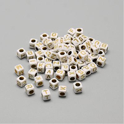 Plating Acrylic Beads SACR-S297-09-1