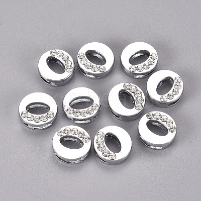 Alloy Slide Charms PALLOY-WH0066-21O-1