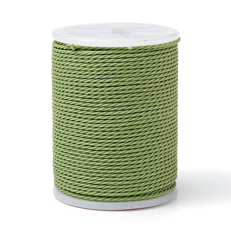 Round Waxed Polyester Cord X-YC-G006-01-1.0mm-29-1