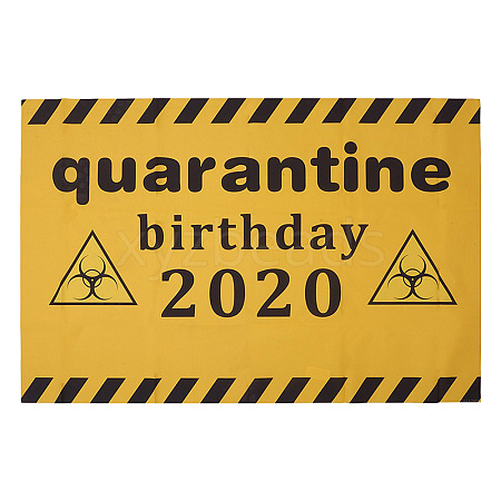 2020 Quarantine Birthday Decorations AJEW-GF0001-64A-1