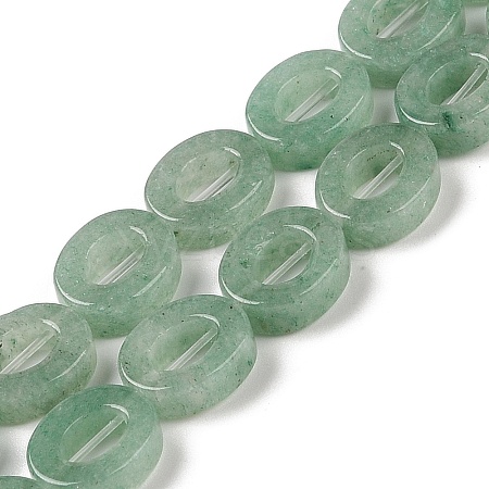 Natural Green Aventurine Beads Strands G-M439-A02-01-1