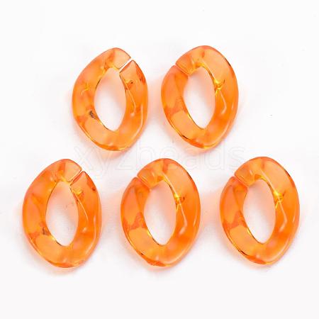 Transparent Acrylic Linking Rings OACR-S036-001A-J04-1