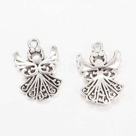 Tibetan Style Alloy Pendants TIBEP-Q063-52AS-NR-1