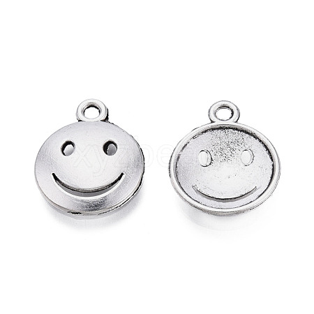 Tibetan Style Alloy Pendants TIBEP-T010-05AS-1