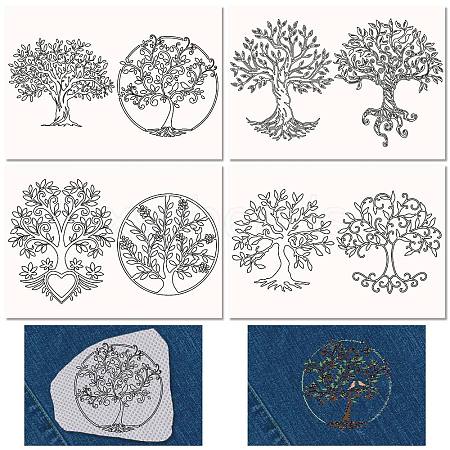 Non-Woven Embroidery Aid Drawing Sketch DIY-WH0538-009-1