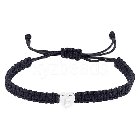 1Pc Adjustable Nylon Cord Braided Bracelets for Women Men BJEW-LP0001-34E-P-1