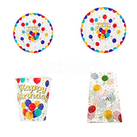 Birthday Disposable Tableware Sets FEPA-PW0001-225B-1