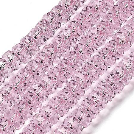 Transparent Glass Beads Strands EGLA-K071-05B-1