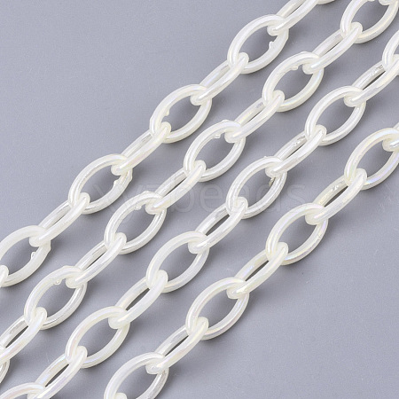 Acrylic Opaque Cable Chains X-PACR-N009-001L-1