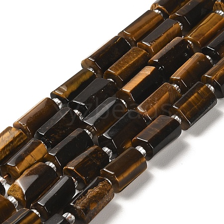 Natural Tiger Eye Beads Strands G-N327-06-21-1