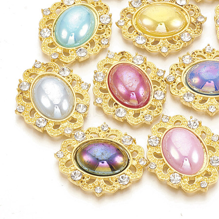 Alloy Cabochons RB-N050-03-12G-1