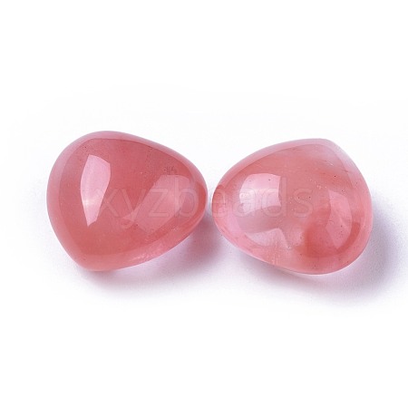 Cherry Quartz Glass Beads G-FS0001-78D-1