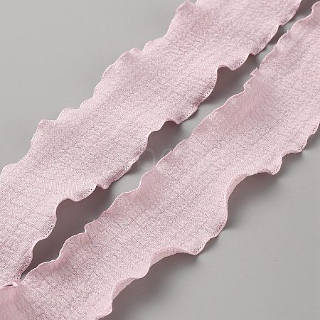 9M Ruffled Polyester Ribbon OCOR-WH0086-14A-1