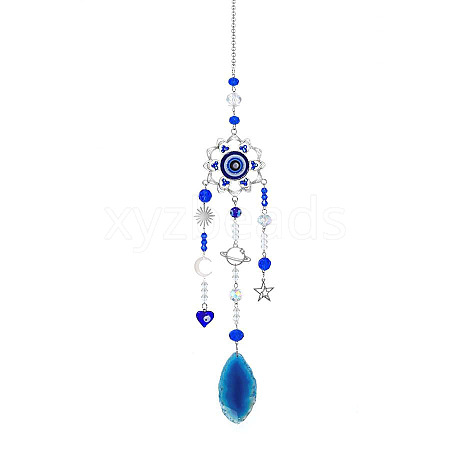 Crystal Glass Sun Catcher Pendant PW-WG0CCF6-02-1