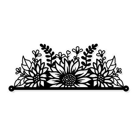 Iron Wall Decoration HJEW-WH0020-055-1