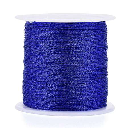 Polyester Braided Metallic Thread OCOR-I007-B-44-1