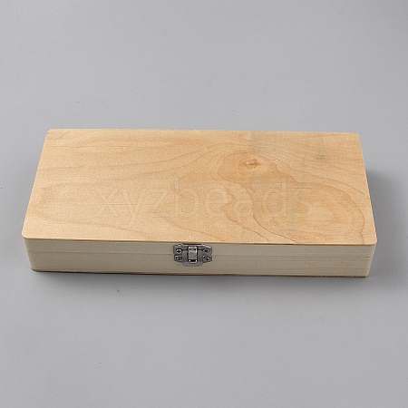 Iron Wood Storage Boxes LS-CON-WH0095-154-1