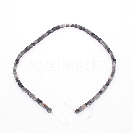Natural Eagle Eye Stone Beads Strands G-WH0009-07-1