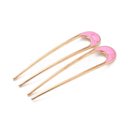 Alloy Enamel Hair Forks MRMJ-P013-A02-1