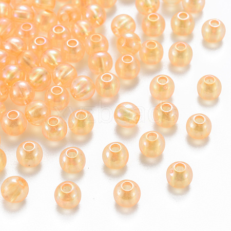 Transparent Acrylic Beads MACR-S370-B6mm-719-1