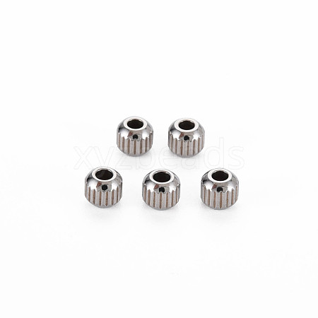 Non-Tarnish 201 Stainless Steel Beads STAS-N088-38A-01P-1