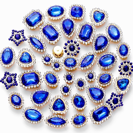 Teardrop/Heart/Star Sew on Rhinestones GACR-TAC0002-01D-1