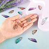 Transparent Resin Crystal AB Rhinestone Pendants Set RESI-TAC0002-46B-13