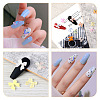 Biyun 6 Style Resin 3D Nail Art Cabochons MRMJ-BY0001-01-7