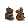 Natural Tiger Eye Carved Figurines DJEW-L023-D07-1