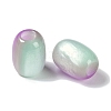 Triple Color Resin European Beads RESI-F055-13G-2