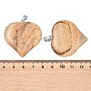 Natural Picture Jasper Pendants GG-K002-04R-3