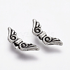 Tibetan Style Alloy Angel Wing Beads LS-TIBEB-4999-AS-NR-2