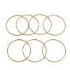 7Pcs Vacuum Plating 201 Stainless Steel Bangles Sets BJEW-F476-06G-01-3