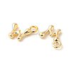 Brass Charms KK-P234-13G-W-2