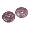 Natural Lepidolite Pendants G-K099-50mm-02-2