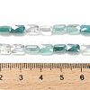 Electroplate Glass Beads Strands EGLA-P068-01A-05-4