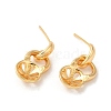 Brass Stud Earring Findings KK-M270-32G-1