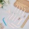 20Pcs Acrylic Earring Try-On Stick ODIS-FG0001-88B-5