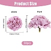 Cloth Artificial Flower Head DIY-WH0591-100-2