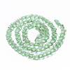 Transparent Glass Beads GLAA-Q066-10mm-B12-2