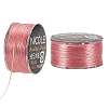 Nylon Beading Thread NWIR-WH0005-10H-1